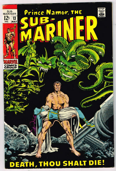 Image for PrinceNamor the Sub-Mariner No.13,may,1969