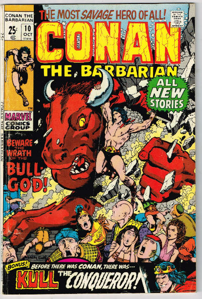 Image for CONAN THE BARBARIAN #10 1971 | VOLUME 1 | MARVEL