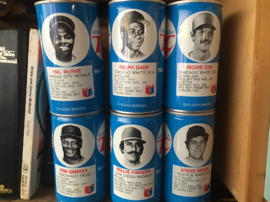 Image for Lot of 12 RC cola baseball cans