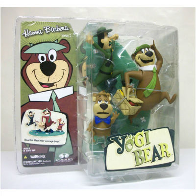 Image for Yogi,Boo-boo nd ranger smith action figures MOC
