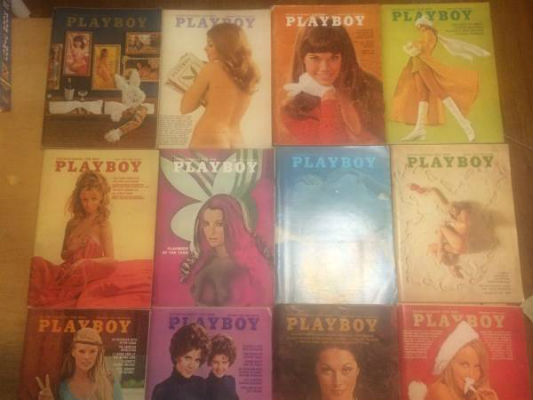 Image for Playboy:1970 complete year(12 issues that vary from VG to fine +)