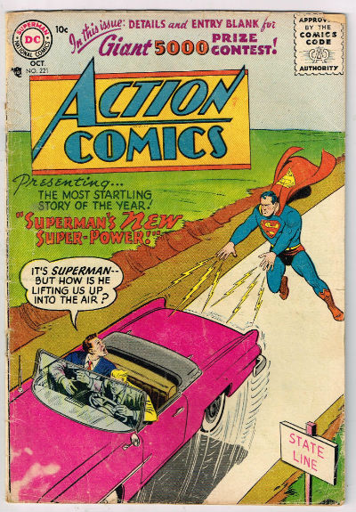 Image for ACTION COMICS #221 1956,oct. | VOLUME 1 | DC