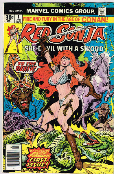 Image for RED SONJA #1 1977