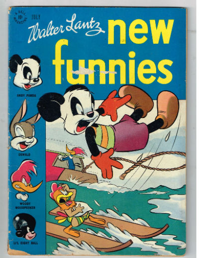Image for NEW FUNNIES (TV FUNNIES) #125 1947,july | VOLUME 1 | DELL