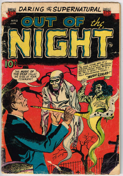 Image for OUT OF THE NIGHT #12 1953| VOLUME 1 | AMERICAN COMICS GROUP