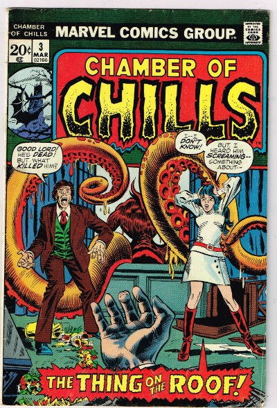 Image for Chamber of chills,#3 and #8:Its fun to read the old horror reprints from the 50's and early '60's