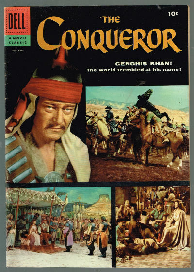 Image for The Conqueror Four Color Comic Book #690, Dell 1956 VF+