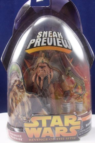 Image for Star-Wars-Revenge-Of-The-Sith-Sneak-Preview-Wookie-Warrior-Clone-Trooper-Lot r