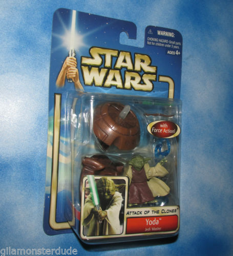 Image for Yoda-Jedi-Master-With-Force-Action-3-3-4-Brand-New-Nice-Card