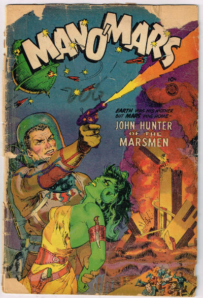 Image for MAN O' MARS #1 1953 | ONE-SHOT | FICTION HOUSE