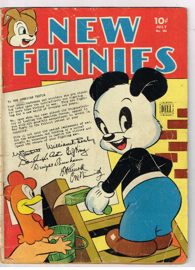 Image for NEW FUNNIES (TV FUNNIES) #101 1945,july | VOLUME 1 | DELL