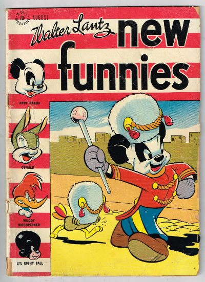 Image for Walter Lantz;New Funnies #126 Aug.,1947