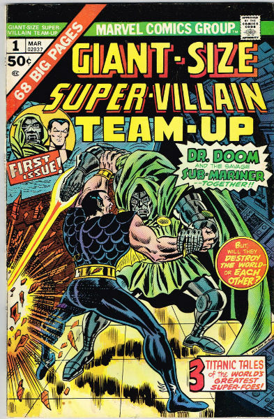 Image for Giant-size Super-Villian team-up #1;march,1975
