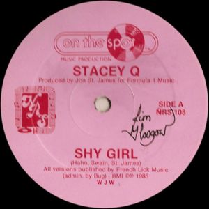 Image for Stacey Q – Shy Girl Label: On The Spot – NRS-108, NRS – NRS-108 Format: Vinyl, 12", 33 ⅓ RPM