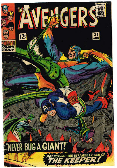 Image for The Avengers #31,Aug.,1966