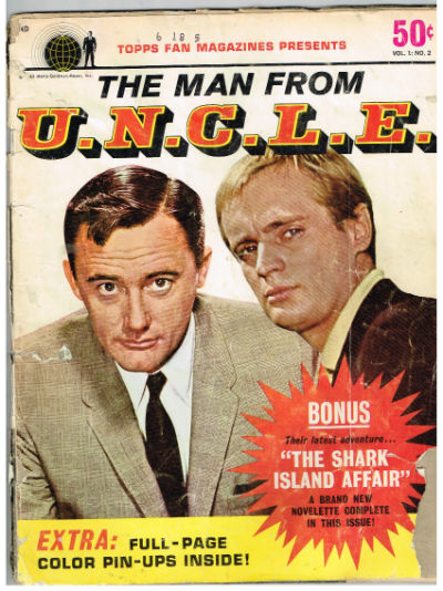Image for Topps magazine presents,The Man From U. N. C.L. E. Magazine, Vol.1, No.2, March 1966