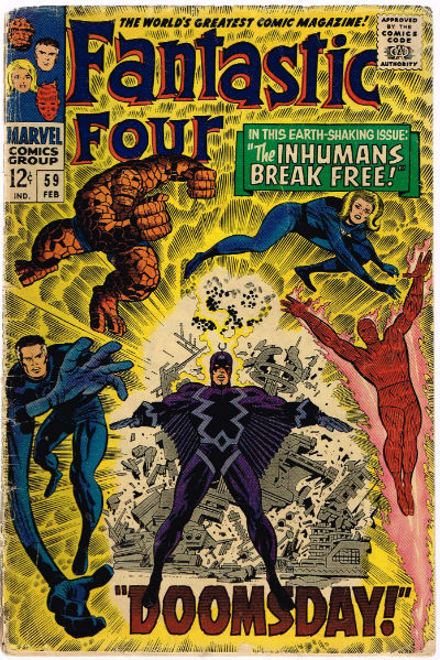 Image for FANTASTIC FOUR #59 VOLUME 1 | MARVEL