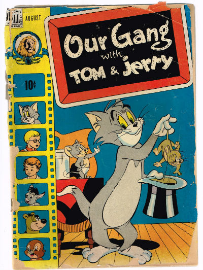Image for OUR GANG COMICS #49 Dell poor 0.5 only copy we've ever offered! rare; Tom & Jerry cvr