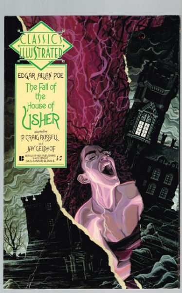 Image for The Fall of the House of Usher (Classics Illustrated) by Poe, Edgar Allan