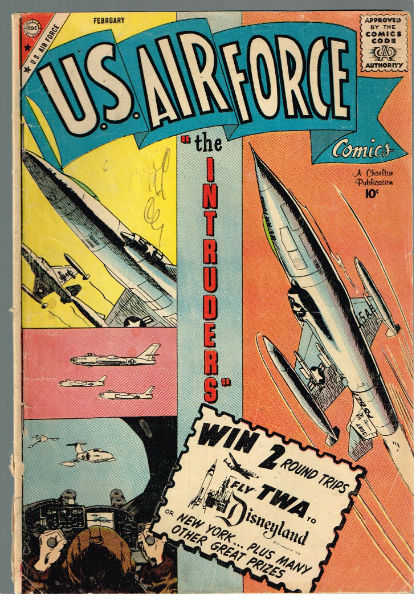 Image for U.S. AIR FORCE #8 VOLUME 1 | CHARLTON 5.5 very Good+/fine