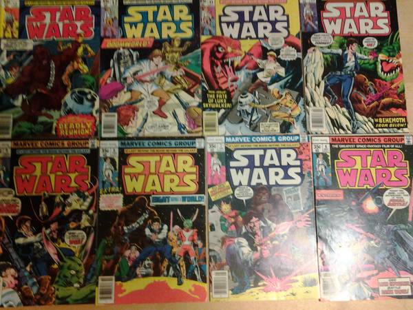 Image for Star Wars comic lot of 8;#16 thru #22