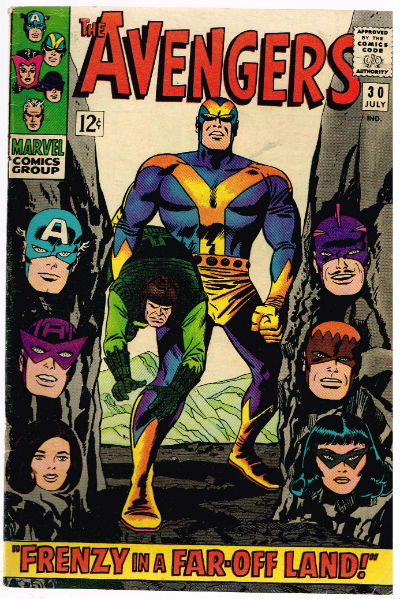Image for Avengers #30;July 1966