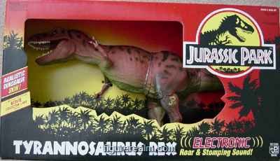 Image for Jurassic Park Electronic Tyrannosaurus Rex Action Figure by Kenner