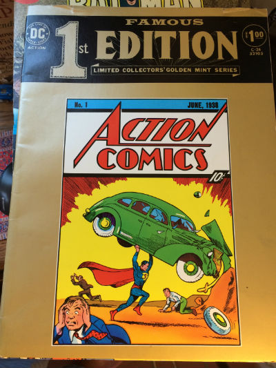 Image for Famous First Edition # C-26 Action Comics #1 Paperback – 1974 by Siegel & Shuster (Author)