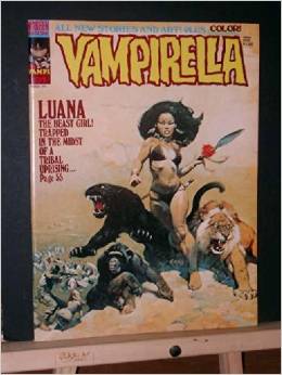 Image for Vampirella #31 Paperback – 1974 by James (Editor) Frank Frazetta, Auraleon, Jose Bea, Richard Corben, Fernando Fernandez, Jose Gonzalez, Esteban Maroto (Artists) Warren (Author)