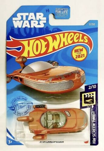 2021 Hot Wheels A Case Star Wars X-34 Land Speeder HW Screen Time Lot Of 2