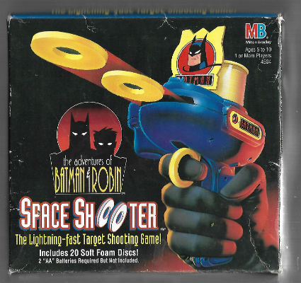 Image for The-Adventures-of-Batman-amp-Robin-Milton-Bradley-Space-Shooter-1995-Target-Game