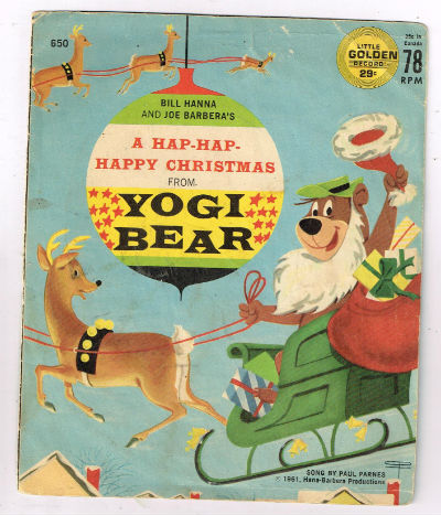 Image for Frank Milano – Have A Hap-Hap-Happy Christmas From Yogi Bear Label: Golden Records (2) – 650, Golden Records (2) – FF650 Format: Vinyl, 7", 45 RPM Country: US Released: 1961 Genre: Children's