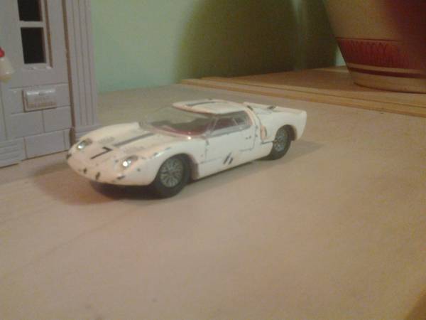 Image for FORD GT-40 Vintage 1:43 scale die cast car Dinky Toys #215 Le Mans