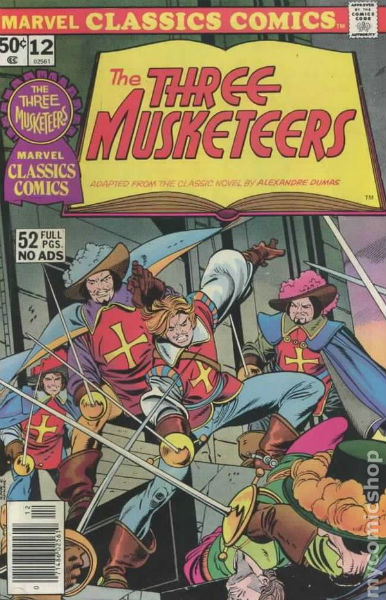 Image for Marvel Classic Comics #12 The Three Musketeers