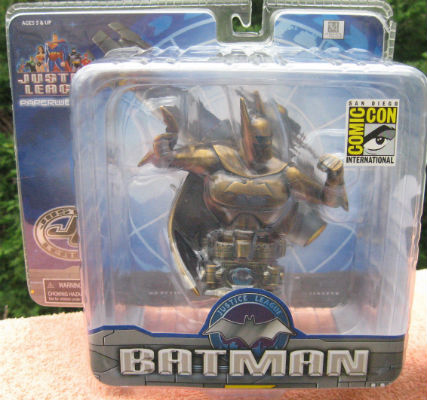 Image for Justice League: Batman SDCC Exclusive Mini Brass Paperweight