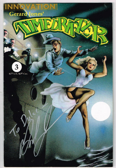 Image for TIMEDRIFTER #3-signed by author 1990 | VOLUME 1 | INNOVATION
