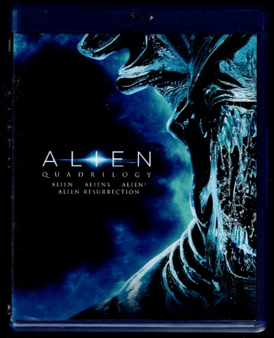 Quadrilogy Blu-ray 4 Disc Set Alien Aliens Alien 3 Alien Resurrection
