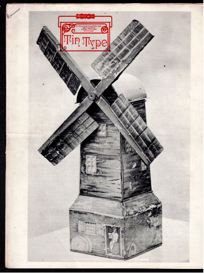 Tin Type magazine ;Tin collector's assn.<br/>8 vol. from 1972