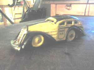 Image for MARX TRICKY TAXI TIN WIND UP TOY 4 1/2"