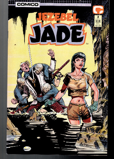 Jezebel Jade #2 1988 Comico Comics