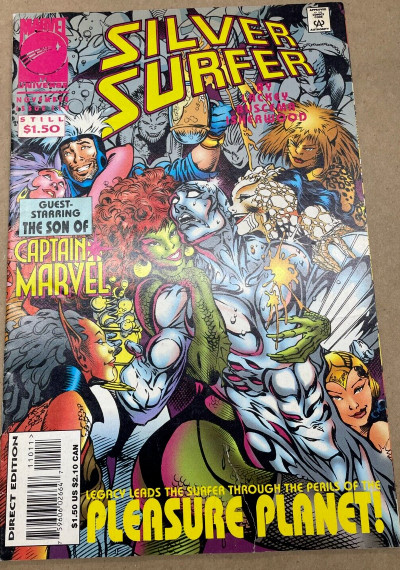 Silver Surfer Annual #3 1990 Marvel Comics Comic Book