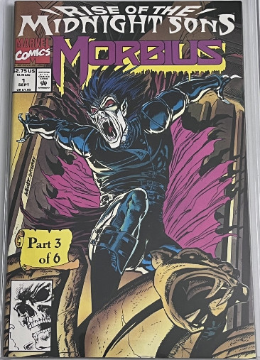 Morbius: The Living Vampire #1 (1992) 1st ongoing solo title feat. Morbius