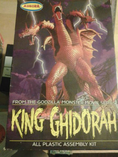 Image for King Ghidorah Model Kit Polar Lights Aurora From Godzilla