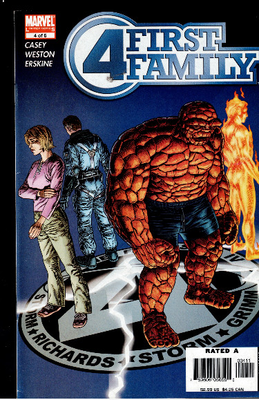 Fantastic Four: First Family (2nd Series)#1 and #4 VF; Marvel Joe Casey