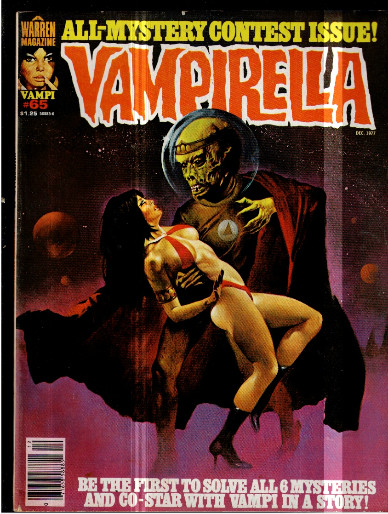 Vampirella #65 1977 Warren Publishing Magazine Comic Horror
