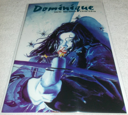 DOMINIQUE # 1 FAMILY MATTERS VG/F 1994 CALIBER PRESS COMICS BAD GIRL ASSASSIN