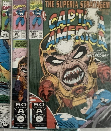 Captain America #387, 388 and #389