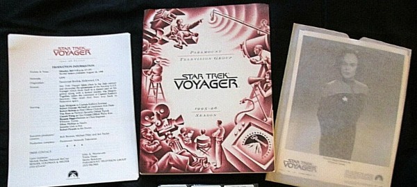 STAR TREK: COLLECTION # 15 ( VOYAGER : 2 ND SEASON) TV SERIES PRESSKIT