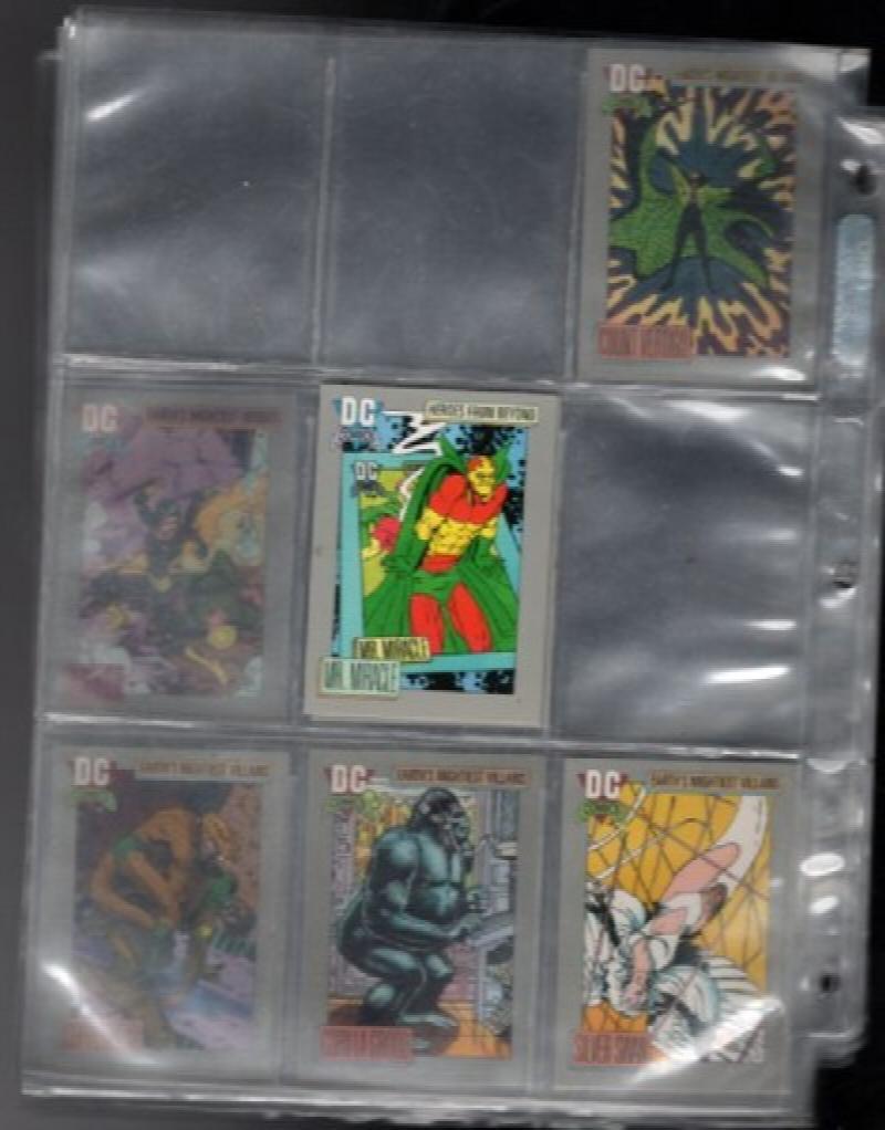 Image for 1991 Impel DC Comics Cosmic Trading Cards #67 thru #132 (Lot of 8)