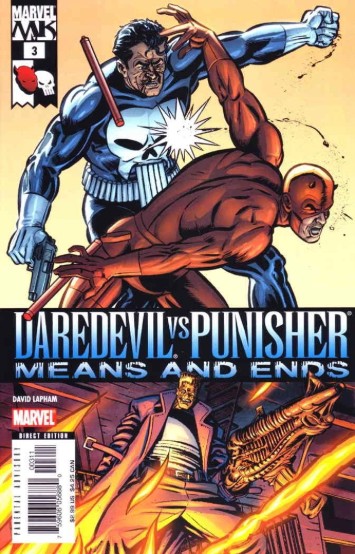 Daredevil vs. Punisher: Means and Ends #3 and #4; Marvel David Lapham - w/Bag+Board